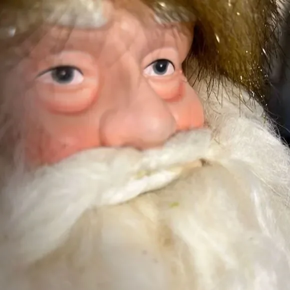 Mark Roberts Stocking Santa and figure vintage fine detail